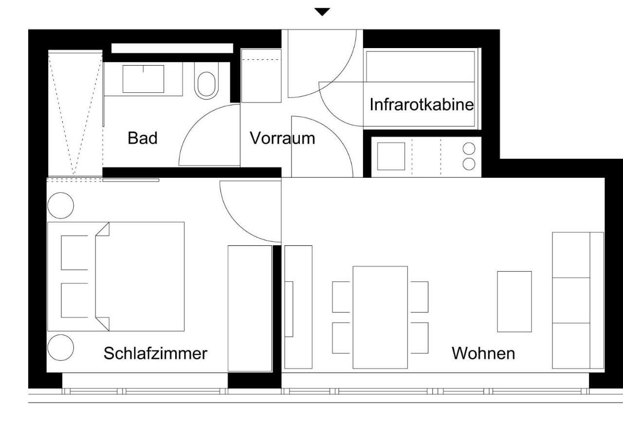 Warthsap Apartmenthaus Warth  Exteriér fotografie
